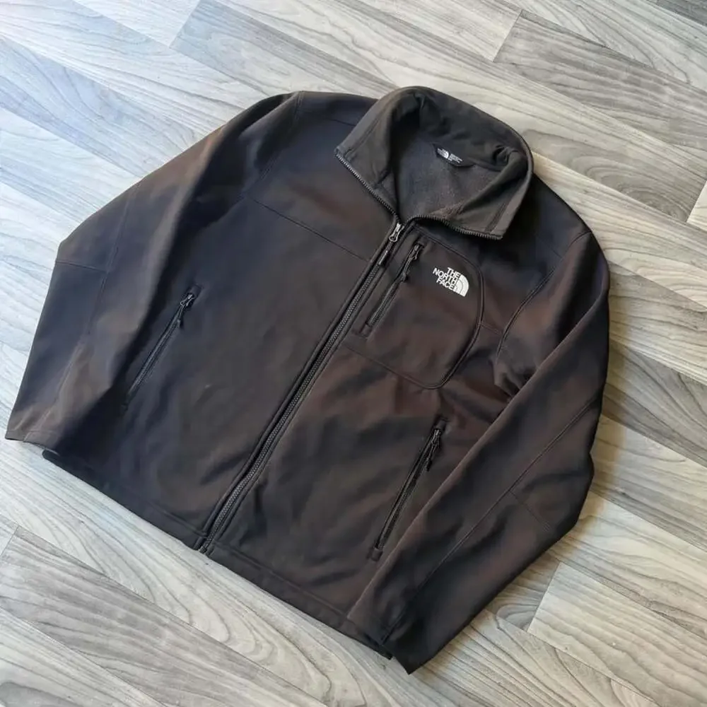 The North Face Men's Apex Soft Shell Jacket Black Medium